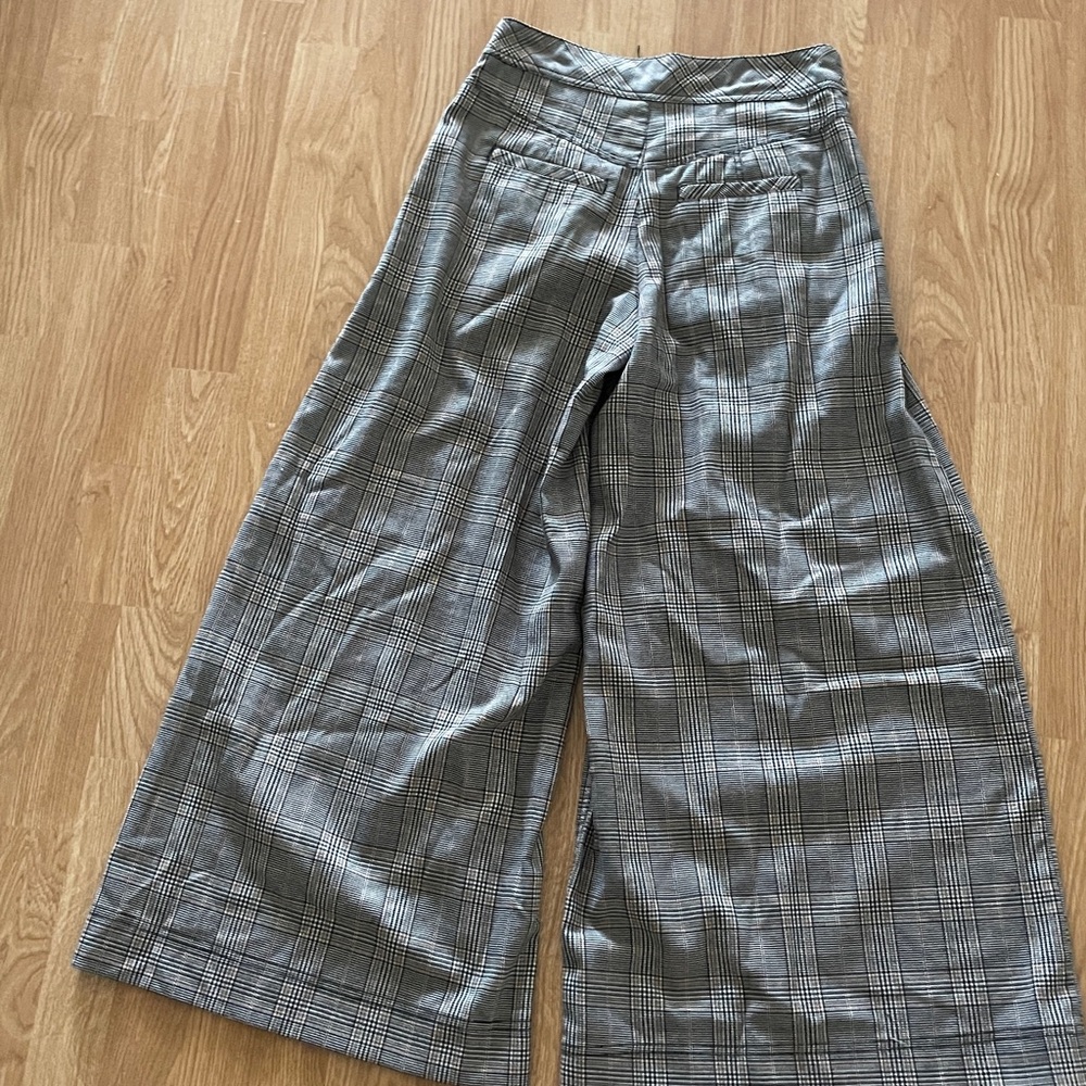 Free people wide leg plaid pants - Picture 4 of 8